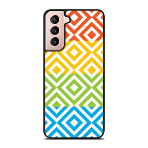 SQUARE PATTERN Samsung Galaxy S21 Case Cover
