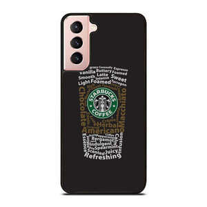 STARBUCKS COFFEE ART TYPOGRAPHY Samsung Galaxy S21 Case Cover