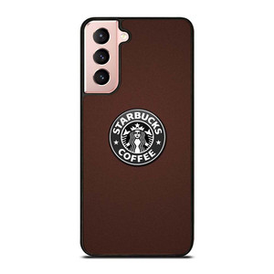 STARBUCKS COFFEE BROWN LOGO Samsung Galaxy S21 Case Cover