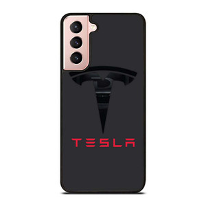 TESLA MOTORS BLACK ICON Samsung Galaxy S21 Case Cover