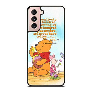 WINNIE THE POOH QUOTE Disney Samsung Galaxy S21 Case Cover