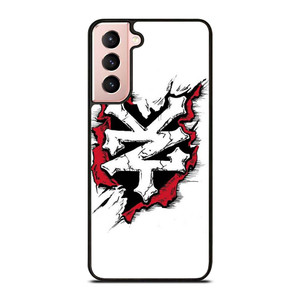 ZOO YORK LOGO WHITE Samsung Galaxy S21 Case Cover