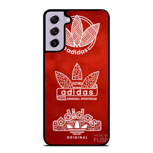 ADIDAS LOGO MADE WITH FUSED Samsung Galaxy S21 FE Case Cover