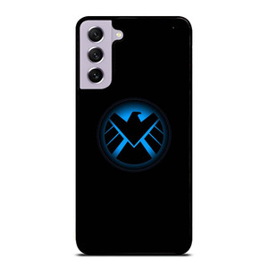 AGENTS OF SHIELD MARVEL LOGO BLUE Samsung Galaxy S21 FE Case Cover