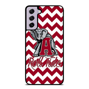ALABAMA CRIMSON TIDE STRIP ROLL Samsung Galaxy S21 FE Case Cover
