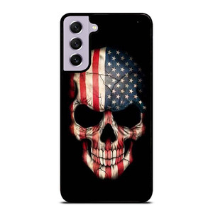 AMERICAN FLAG SKULL Samsung Galaxy S21 FE Case Cover