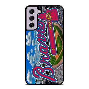 ATLANTA BRAVES BASEBALL LOGO 2 Samsung Galaxy S21 FE Case Cover