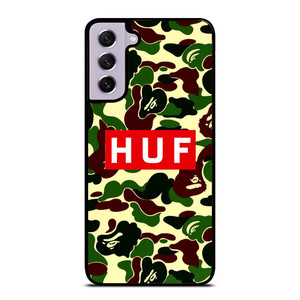 BAPE CAMO HUF Samsung Galaxy S21 FE Case Cover