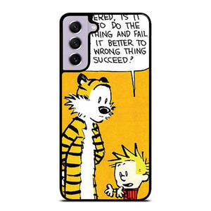 CALVIN AND HOBBES QUOTE Samsung Galaxy S21 FE Case Cover