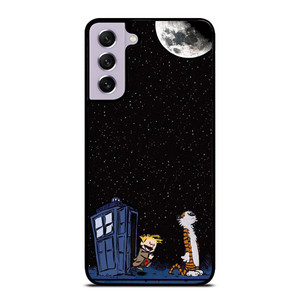 CALVIN AND HOBES TARDIS BOX Samsung Galaxy S21 FE Case Cover