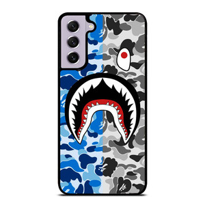 CAMO BAPE SHARK Samsung Galaxy S21 FE Case Cover