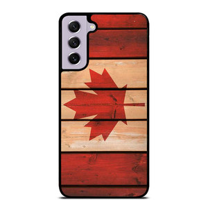 CANADA FLAG WOOD Samsung Galaxy S21 FE Case Cover