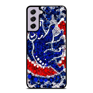CHICAGO CUBS LOGO ART Samsung Galaxy S21 FE Case Cover