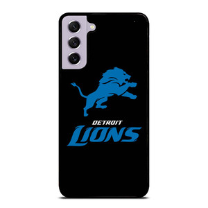 DETROIT LIONS BLACK LOGO Samsung Galaxy S21 FE Case Cover