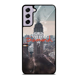 DIAMOND SUPPLY CO BROKEN GLASS Samsung Galaxy S21 FE Case Cover