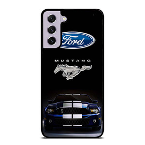 FORD MUSTANG CAR BLUE Samsung Galaxy S21 FE Case Cover