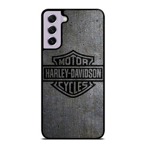 HARLEY DAVIDSON MOTORCYCLES COMPANY LOGO METAL Samsung Galaxy S21 FE Case Cover