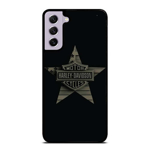 HARLEY DAVIDSON MOTORCYCLES COMPANY LOGO STAR Samsung Galaxy S21 FE Case Cover