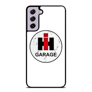 IH INTERNATIONAL HARVESTER FARMALL LOGO TRACTOR GARAGE Samsung Galaxy S21 FE Case Cover