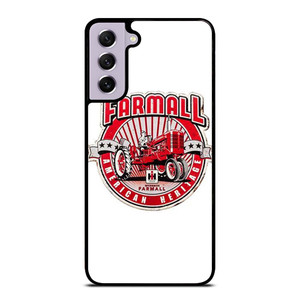 IH INTERNATIONAL HARVESTER FARMALL TRACTOR LOGO AMREICAN HERITAGE Samsung Galaxy S21 FE Case Cover