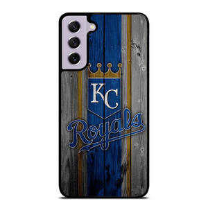 KANSAS CITY ROYALS WOODEN ICON Samsung Galaxy S21 FE Case Cover