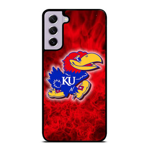 KANSAS JAYHAWKS BASKETBALL UNIVERSITY Samsung Galaxy S21 FE Case Cover