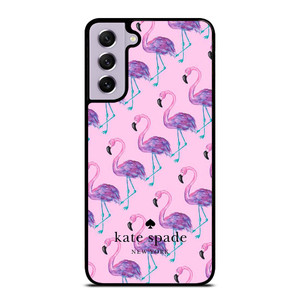 KATE SPADE NEW YORK LOGO FLAMENGOS PATTERN Samsung Galaxy S21 FE Case Cover