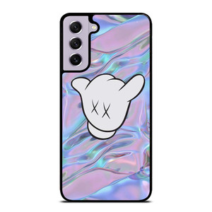 KAWS GLOVES COLORFUL Samsung Galaxy S21 FE Case Cover