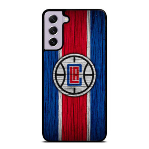 LOS ANGELES CLIPPERS WOOD LOGO Samsung Galaxy S21 FE Case Cover