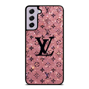 LOUIS VUITTON LV LOGO PINK SPARKLE Samsung Galaxy S21 FE Case Cover