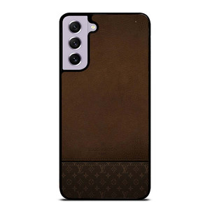 LOUIS VUITTON PARIS LV LOGO LEATHER BAG Samsung Galaxy S21 FE Case Cover
