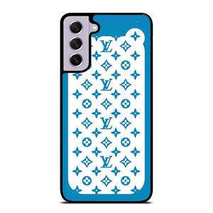 LOUIS VUITTON PATERN ICON LOGO BLUE Samsung Galaxy S21 FE Case Cover