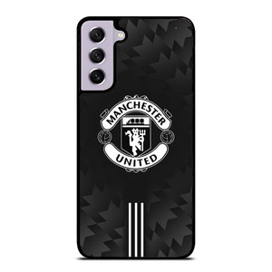 MANCHESTER UNITED BLACK LOGO Samsung Galaxy S21 FE Case Cover