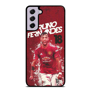 MANCHESTER UNITED BRUNO FERNANDES Samsung Galaxy S21 FE Case Cover