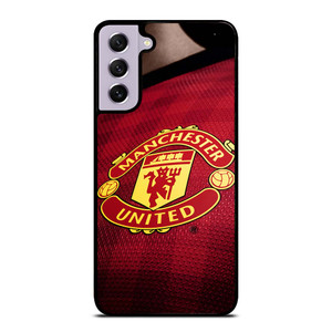 MANCHESTER UNITED LOGO JERSEY Samsung Galaxy S21 FE Case Cover