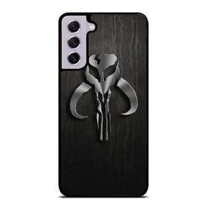 MANDALORIAN LEATHER LOGO Samsung Galaxy S21 FE Case Cover