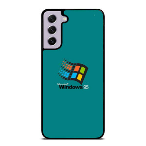 MICROSOFT WINDOWS 95 RETRO LOGO Samsung Galaxy S21 FE Case Cover