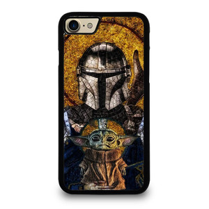 BABY YODA AND THE MANDALORIAN MOSAIC iPhone 7 / 8 Case Cover