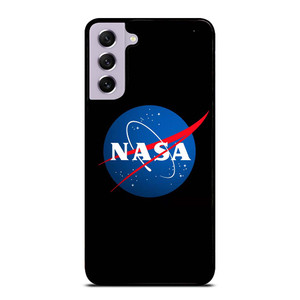 NASA LOGO BLACK Samsung Galaxy S21 FE Case Cover