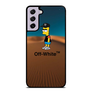 OFF WHITE BART SIMPSONS Samsung Galaxy S21 FE Case Cover