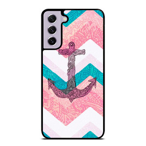 PAISLEY TRIBAL NAUTICAL ANCHOR Samsung Galaxy S21 FE Case Cover