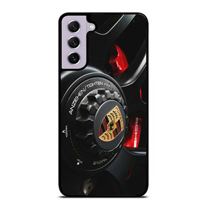 PORSCHE LOGO CAR ON RIM Samsung Galaxy S21 FE Case Cover