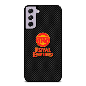 ROYAL ENFIELD MODERN LOGO CARBON Samsung Galaxy S21 FE Case Cover