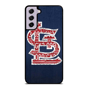 ST. LOUIS CARDINALS BASEBALL WOODEN LOGO Samsung Galaxy S21 FE Case Cover
