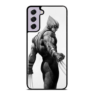WOLVERINE X-MEN BLACK WHITE ART Samsung Galaxy S21 FE Case Cover