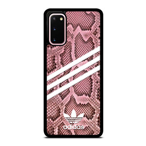 ADIDAS ORIGINALS STRIPES PINK SNAKE SKIN Samsung Galaxy S20 Case Cover