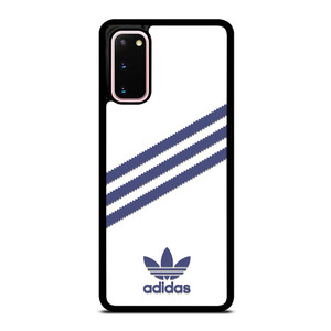 ADIDAS ORIGINALS STRIPES WHITE ROYAL BLUE Samsung Galaxy S20 Case Cover