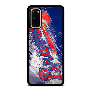 ATLANTA BRAVES ART LOGO Samsung Galaxy S20 Case Cover