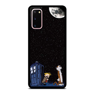 CALVIN AND HOBES TARDIS BOX Samsung Galaxy S20 Case Cover