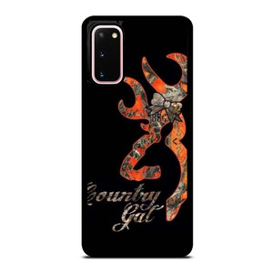 CAMO BROWNING COUNTRY GAL Samsung Galaxy S20 Case Cover